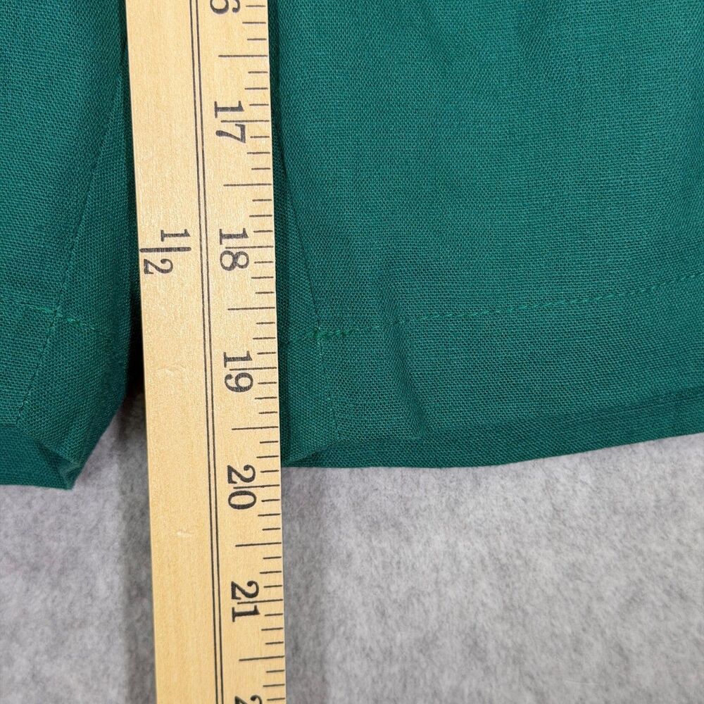 Walter Hagen 11 Linen Blend Golf Shorts Men's 40 Green 9" Flat Front NWT - Picture 8 of 12